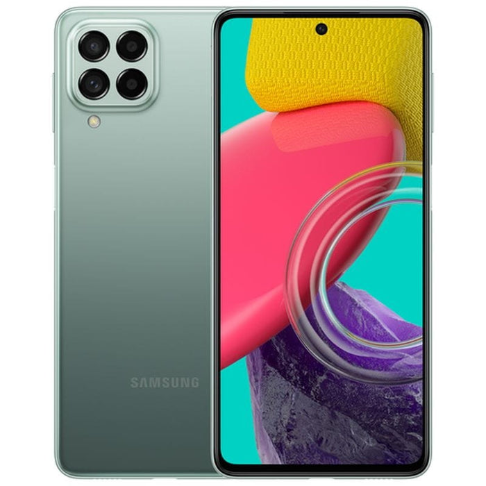 Samsung Galaxy M53 5G (128GB, 6GB, Dual Sim, Green, Special Import)