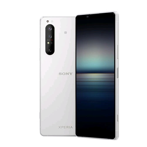 Sony Xperia 1 II 5G (256GB, 8GB RAM, Dual Sim, White, Special Import)-Smartphones (New)-Connected Devices