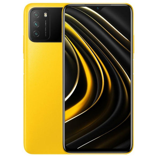 Xiaomi Poco M3 (64GB, Dual Sim, Yellow, Special Import)-Smartphones (New)-Connected Devices