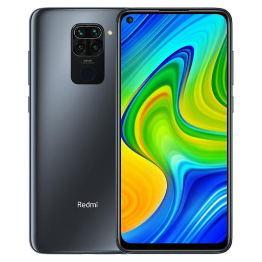 Xiaomi Redmi Note 9 (64GB, Dual Sim, Black, Special Import)-Smartphones (New)-Connected Devices