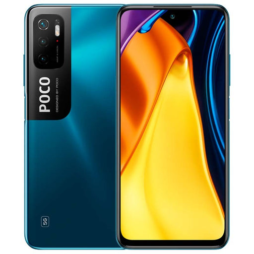 Xiaomi Poco M3 Pro 5G (128GB, Dual Sim, Blue, Special Import)-Smartphones (New)-Connected Devices