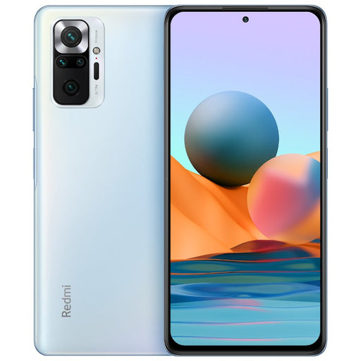 Xiaomi Redmi Note 10 Pro (128GB, 6GB RAM, Dual Sim, Blue, Special Import)-Smartphones (New)-Connected Devices