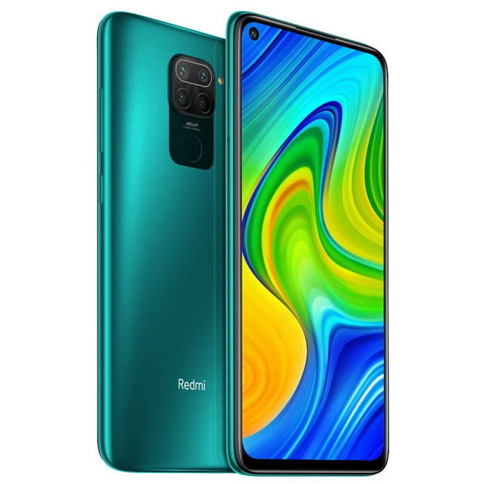 Xiaomi Redmi Note 9 (128GB, Dual Sim, Green, Special Import)-Smartphones (New)-Connected Devices