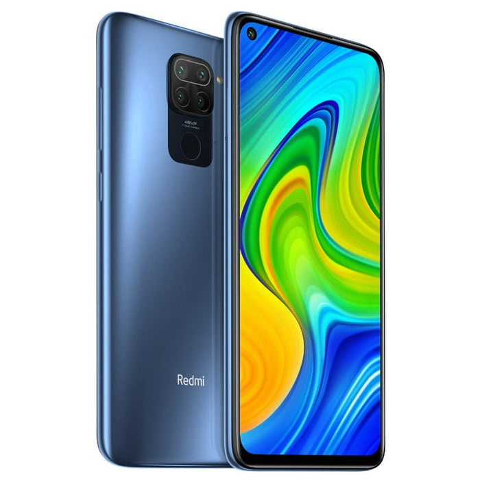 Xiaomi Redmi Note 9 (64GB, Dual Sim, Grey, Special Import)-Smartphones (New)-Connected Devices